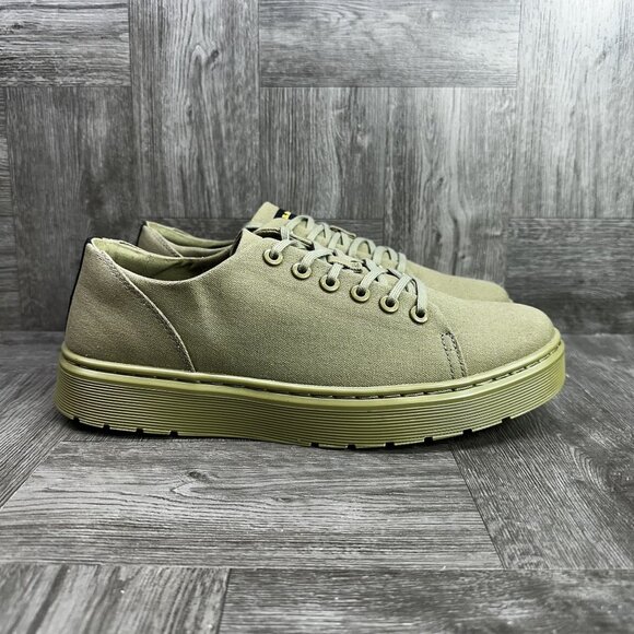 Dr. Marten's Dante Women's size 9 Army Green Canvas Shoes - Picture 1 of 8